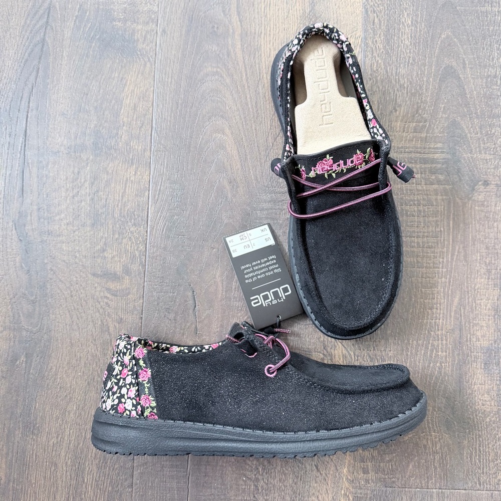 NWT Hey Dude Wendy | Inked Rose | Size: 7 - Picture 7 of 11